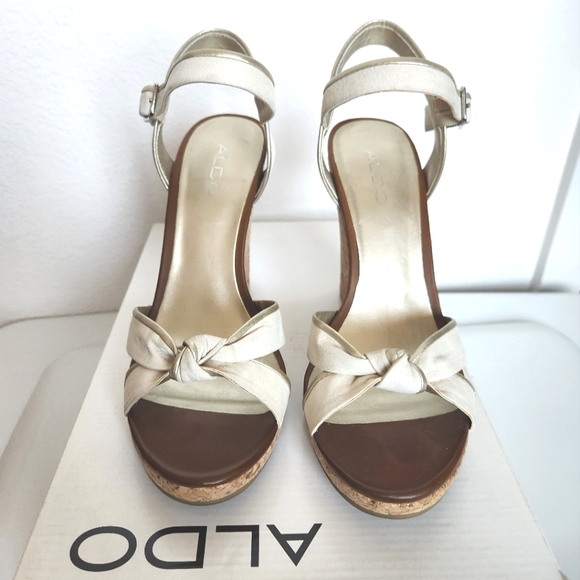 Aldo Breger Wedge Sandal - Picture 2 of 6